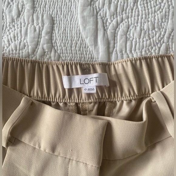 LOFT Light Tan Trousers - Picture 4 of 7